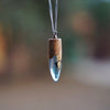 Creative Gift Log Resin Jewelry Pendant Necklace