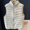 Plus Size Women's Winter Lightweight Down Vest