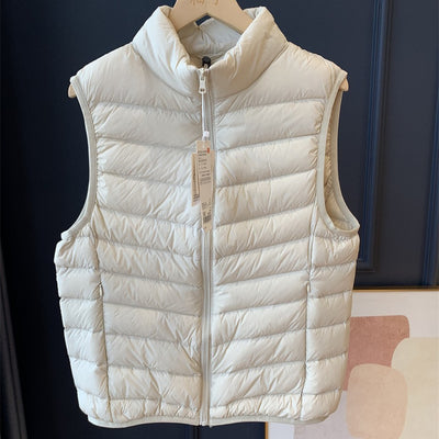 Plus Size Women's Winter Lightweight Down Vest