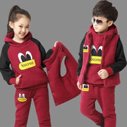 Kids Cozy Fleece Outfit Trio
