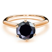 Moissanite Ring Female S925 Silver 18K Gold Plating