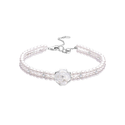 Moon Shadow Camellia Bracelet Spring And Summer Removable Twin