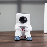 Simple Astronaut Mobile Phone Stand Student Desktop Holder Cute Spaceman Cell Phone Holder Creative Gift Small Desk Decoration Douson Odeh