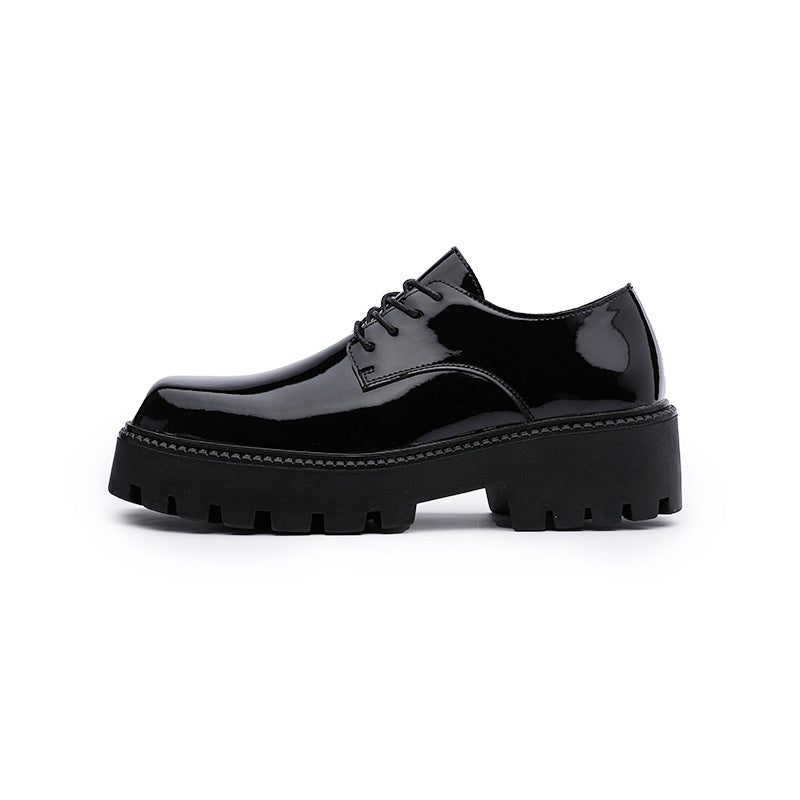 Men And Women Fashion Square Head Thick Bottom Muffin Shoes