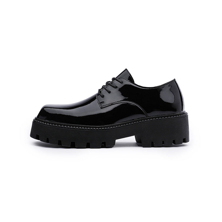 Men And Women Fashion Square Head Thick Bottom Muffin Shoes