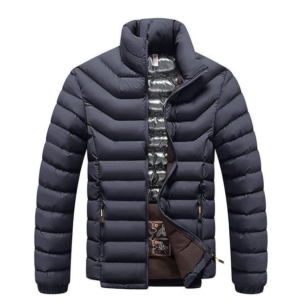Winter New Men's Thickened Cotton Padded Coat