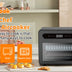 Geek Chef 26QT Steam Air Fryer Oven Combo | Convection Countertop Toaster Oven