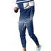 New Sweater Suit Men's Casual Round Neck 3D Printing