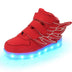 Children's shoes led light shoes children's wings light shoes usb charging colorful luminous shoes casual light shoes