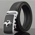 Men Automatic Buckle Leather Belts
