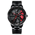 Hub Stereo Caliper Skeleton Dial Watch Douson Odeh