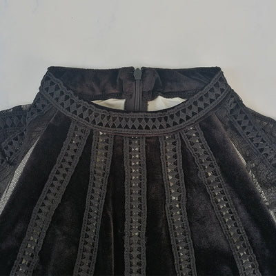 Beaded Sheer Dress