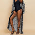 Bikini Swimsuit Outerwear Medium Long Women Douson Odeh