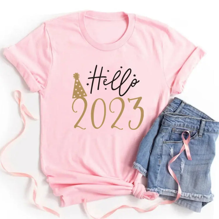 Printed Annual Party Short Sleeve T-shirt Tops For Men And Women Douson Odeh