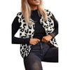 Single Row Multi-buckle Sleeveless Coat For Women