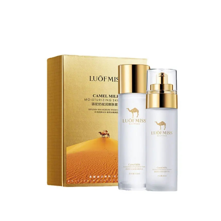 Milk Moisturizing Set Lotion Face Cream Skin Care Products Douson Odeh