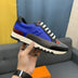 Sneakers Color-block Leather Lightweight Lace-up Shoes Douson Odeh