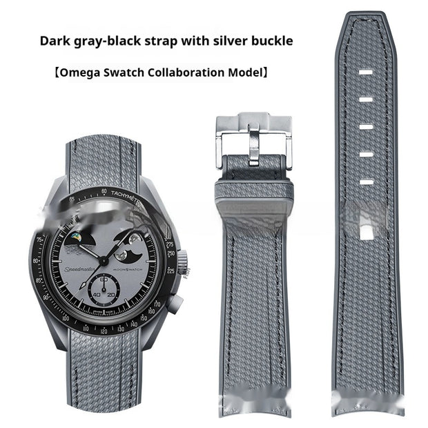 Liquid Silicone Curved Strap Watch Accessories