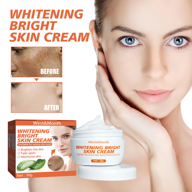 Brightening Cream Lightens Facial Spots