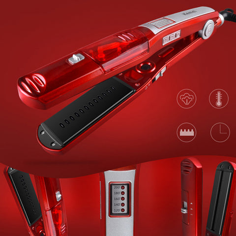 Hair straightener wholesale electric splint mixed batch steam hydrating straight hair stick