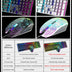 Kuiying T6RGB Luminous Keyboard And Mouse Set Douson Odeh
