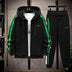 Casual Sports Suit Men's Loose Sportswear Hooded Douson Odeh