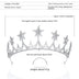 Wedding Accessories Zircon Copper Crown