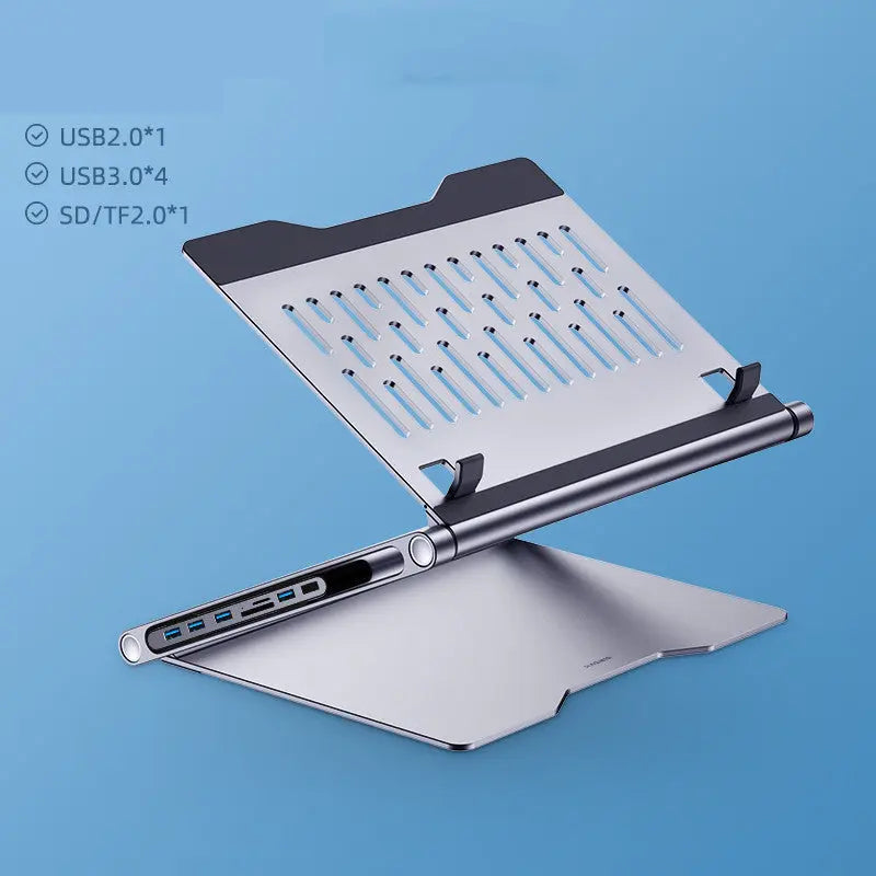 Lapstop Stand With 8-in-1 Docking Station Douson Odeh