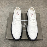 Men's Shoes Summer Leather Shoes Men's Casual Business Formal Wear