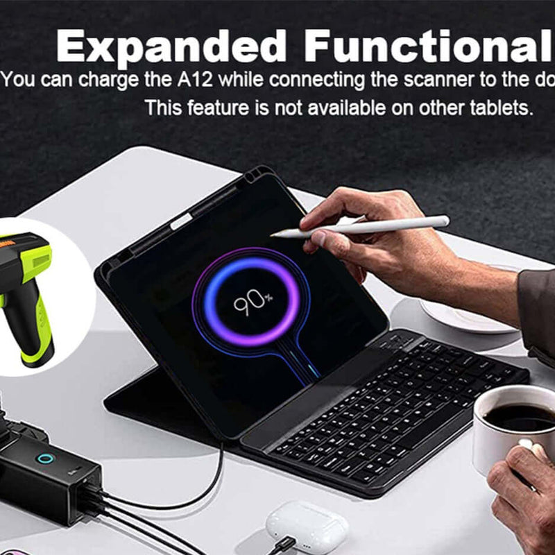 10-inch Business Tablet — Bluetooth, GPS & Keyboard Case