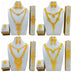 Fashion Women's Necklace Earring Ring Bracelet Suit