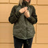 Stand Collar Cotton Jacket With Pockets Fashion Knitted Stitching Zipper Coat Winter Warm Tops For Women Douson Odeh