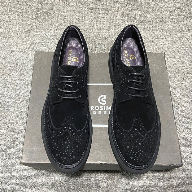 Men's Shoes Summer Leather Shoes Men's Casual Business Formal Wear