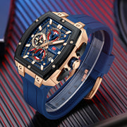 Watch Men's Arc Mirror Multi-layer Hollow