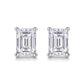 Sink Into Luxury Fashion Diamond Earrings Studs Set With Mosan Diamond Silver Ornaments