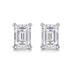 Sink Into Luxury Fashion Diamond Earrings Studs Set With Mosan Diamond Silver Ornaments