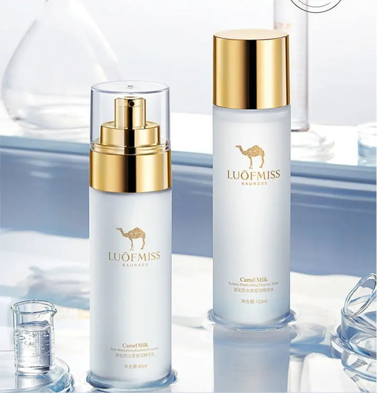 Milk Moisturizing Set Lotion Face Cream Skin Care Products Douson Odeh