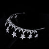 Wedding Accessories Zircon Copper Crown