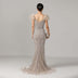 High-end Handmade Beaded Gown Long Skirt
