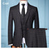 Three-piece suit for men