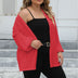 Wave Stripes Casual Loose Jacket Comfortable Top