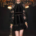 Beaded Sheer Dress