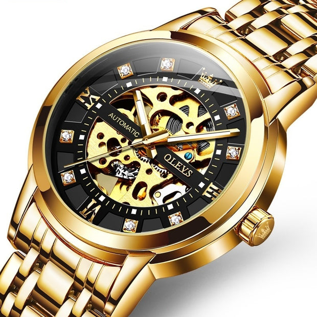 Men's Automatic Mechanical Hollowing Watch