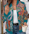 Minimally Casual Printed Women's Jacket