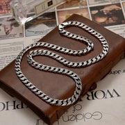 Rattan Pattern Necklace Hip Hop Style Retro Personality Men