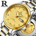 Genuine Rui edge watches men's automatic mechanical watches business men's watch luminous hollow water-proof fine steel Douson Odeh
