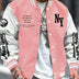 Men's Cardigan Baseball Uniform Jacket Coat Douson Odeh
