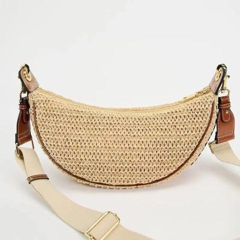 Shoulder Bag Casual Crossbody Bag Woven Bag Underarm Dumpling Bag Douson Odeh