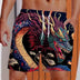 Men's Fashion 3D Printed Swimming Beach Shorts