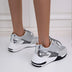Lace Up Sneakers Wedge Flat Casual Walking Running Shoes For Women Douson Odeh